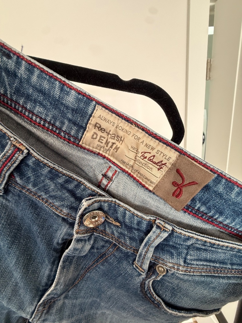 Re-Hash Italian Tailored Jeans Size 32 - Picture 2 of 5